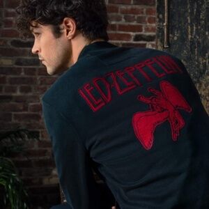 Led Zeppelin X John Varvatos Capsule Track Jacket XL
